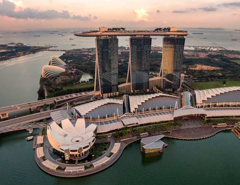 Singapore Changi Airport Jewel waterfall